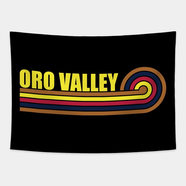 Oro Valley Arizona horizontal sunset 2 Tapestry by DPattonPD