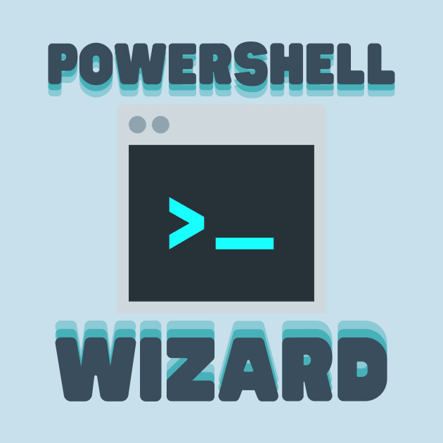 Powershell Wizard by Fish Fish Designs