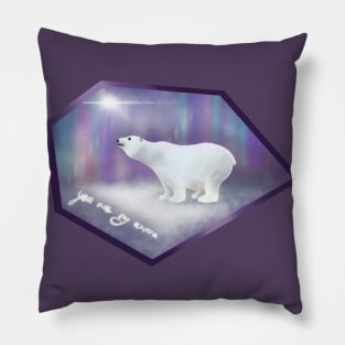 White bear Pillow