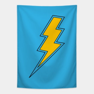 Lightning Bolt (yellow) Tapestry