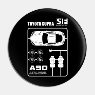 Toyota Supra j29 Scale Model Pin