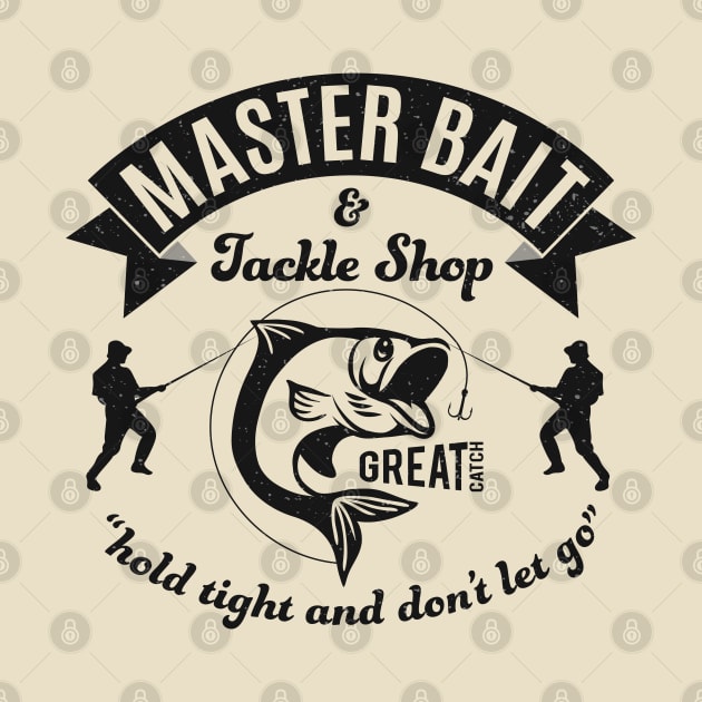 Master Bait & Tackle Shop by Alema Art