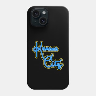 Vintage Kansas City Summers Hand Drawn Script For KCMO Locals Phone Case