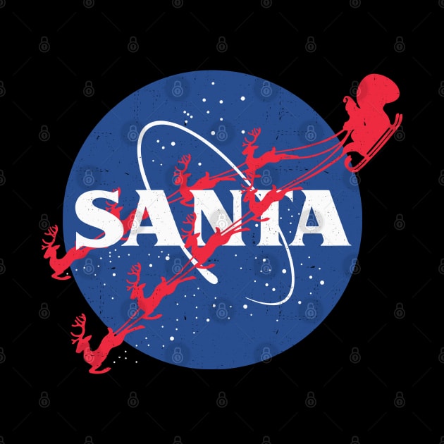 NASA Santa logo by BodinStreet