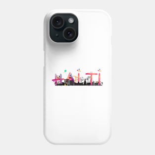 Haitian Heritage: Vibrant Watercolor with Iconic Landmarks. Phone Case