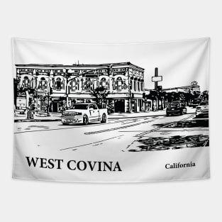 West Covina California Tapestry