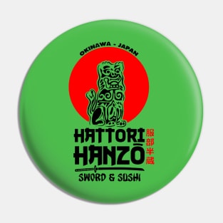 Hattori Hanzo x Samurai Pin