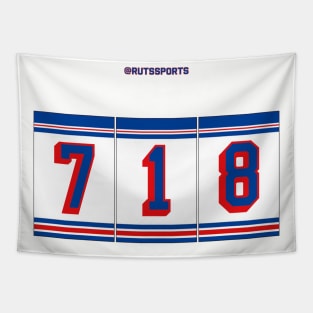 Rep Your Area Code (NYR 718) Tapestry