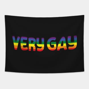 Very Gay - Rainbow Tapestry