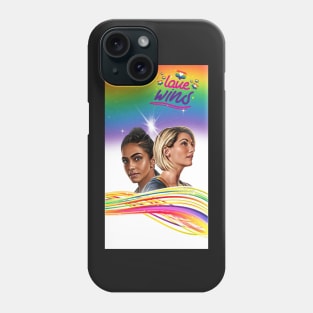 Thasmin pride month LGBTQ 13th Doctor and Yaz Phone Case