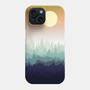 Calm landscape. Phone Case