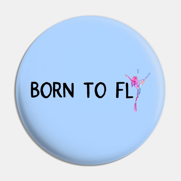 Born to Fly Pin by LaBellaCiambella