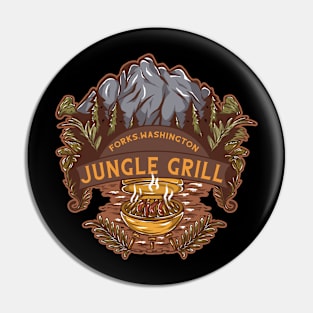 Jungle Grill Vintage Artwork Pin