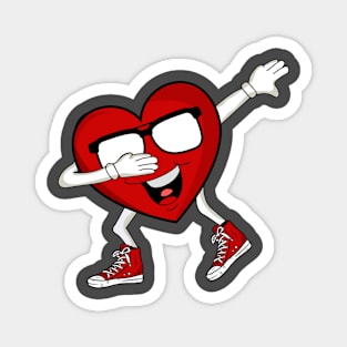 Valentine's dab Magnet