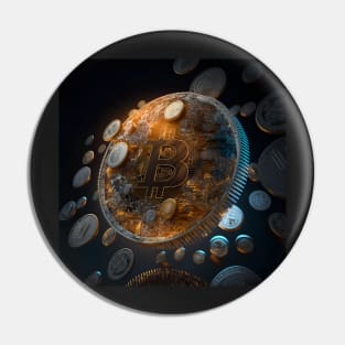 Bitcoin - Trader Life Pin