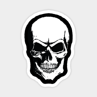 Scary skull Magnet