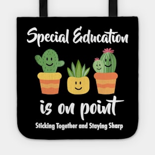 Special Education SPED Teacher Cactus T Tote