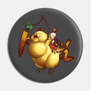 Fat Chocobo Pin