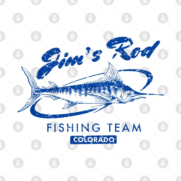 Jim’s Rod Fishing Team Vintage by Nifty Studio