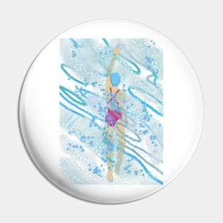 Wild Swimmer Pin