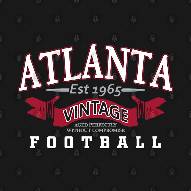 Atlanta Pro Football - Vintage 1965 by FFFM