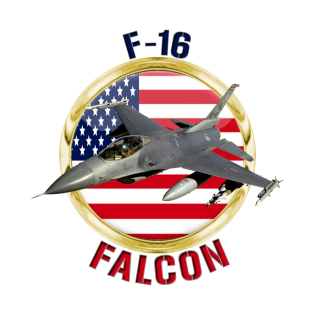 F-16 Fighting Falcon USA by MilMerchant