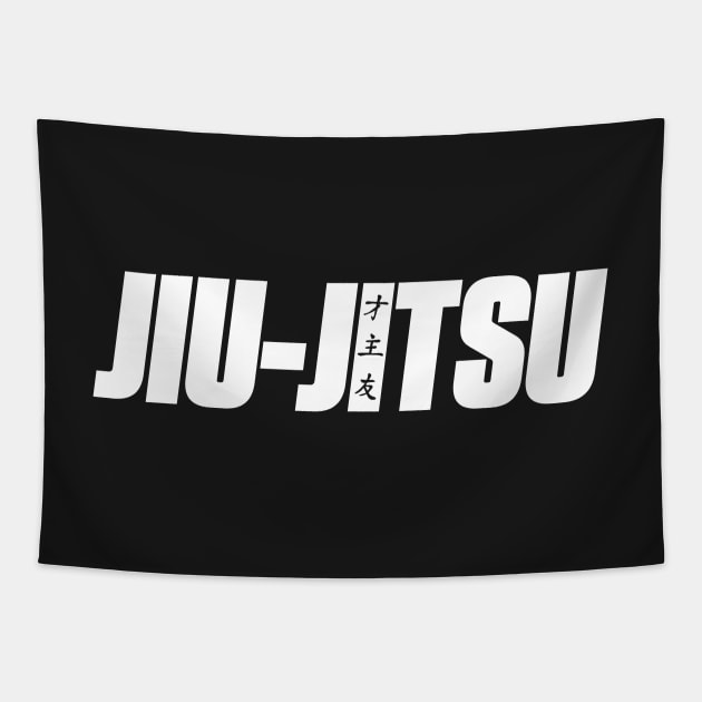 Brazilian Jiu Jitsu (BJJ) Tapestry by fromherotozero