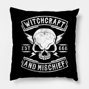 WITCHCRAFT AND MISCHIEF - WITCHY Pillow