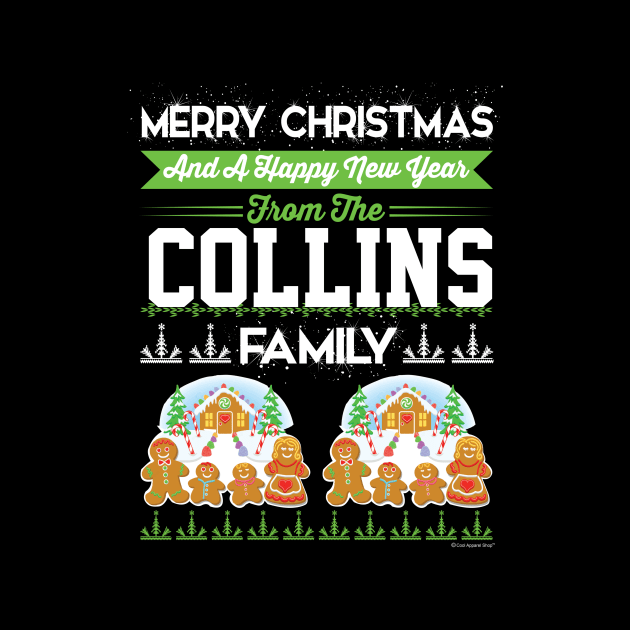 Merry Christmas And Happy New Year The Collins F by CoolApparelShop