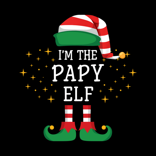 I'm The Papy Elf Matching Family Christmas Pajama by Damsin