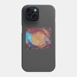 Flower of Life, element earth Phone Case