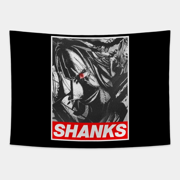 shanks one piece Tapestry by Abdoss
