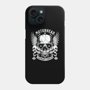 skull motorhead forever retro Phone Case