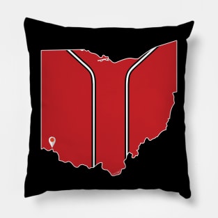 Cincinatti Baseball Pillow