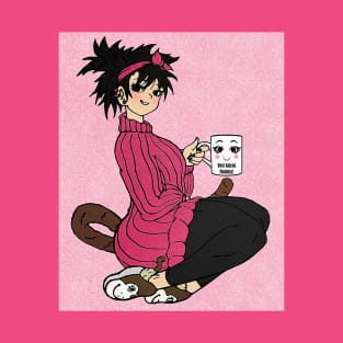 Best Saiyan Mamma Pink T-Shirt