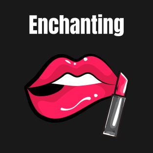 Enchanting lips, totes, mugs, masks, laptop covers, phone cases, hoodies, stickers pins, T-Shirt