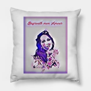 Fairuz paint Pillow