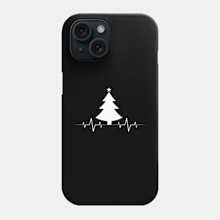 Heart Rate - white Phone Case