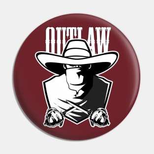 Outlaw: Knife man Pin