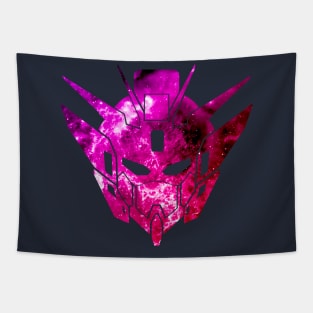 Gundam Galaxy Silhouette Logo Tapestry