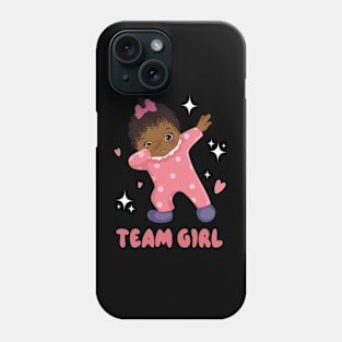 Gender Reveal Party Team Girl Baby Announcement Gift For Men Women kids Phone Case