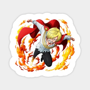 Black Leg Sanji Magnet