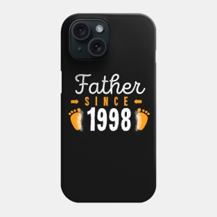 Father Since 1998 Happy Fathers Day Best Daddy Phone Case