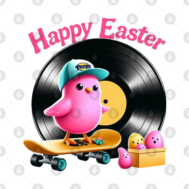 easter peeps vinyl by BukovskyART