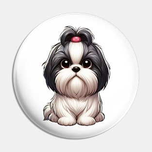 Cute Shih Tzu Pin