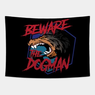 Beware the Dogman Tapestry