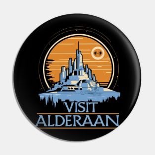 Visit Alderaan Pin