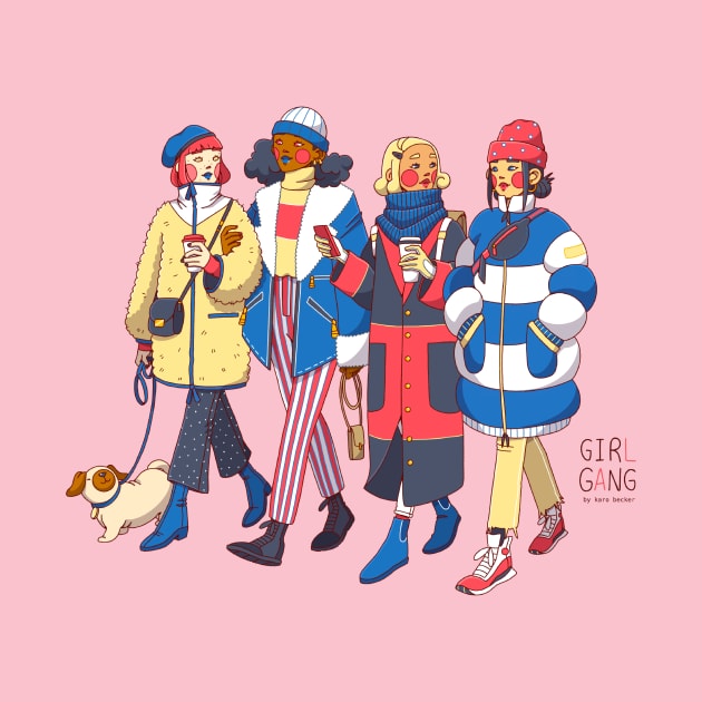 Girl Gang Winter by Karothekreator