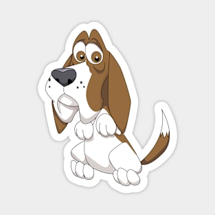 Basset Hound Magnet