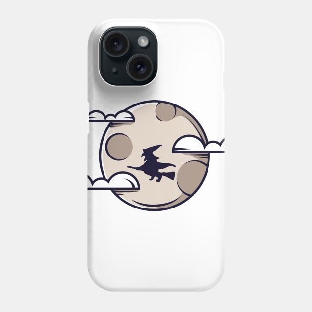 Witch Moon Phone Case by LR_Collections